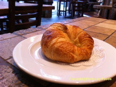 Butter Jumbo Croissant at Caffe Artigiano in Vancouver